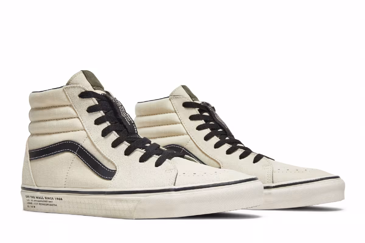 Vans Sk8-Hi 66 Supply - Antique White, view 9