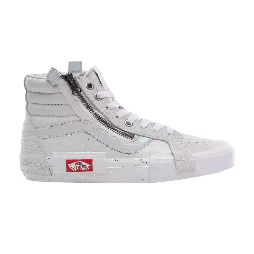 Vans Sk8-Hi Reissue CAP Glitter Mix - White