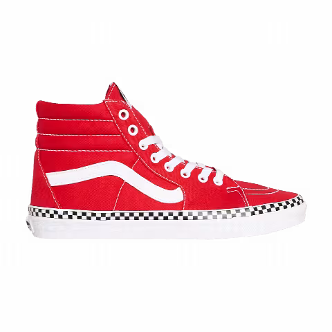 Vans Sk8-Hi 'Check Foxing - Racing Red'