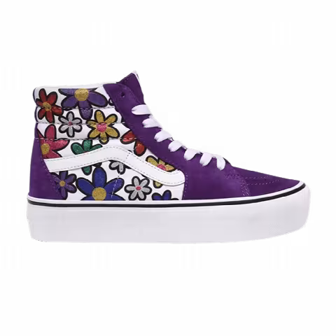 Vans Sk8-Hi Platform 2 'Glitter Daisies'