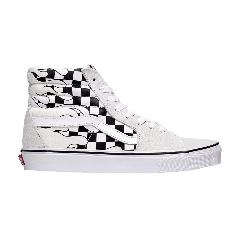 Vans Sk8-Hi Checkerboard Flame