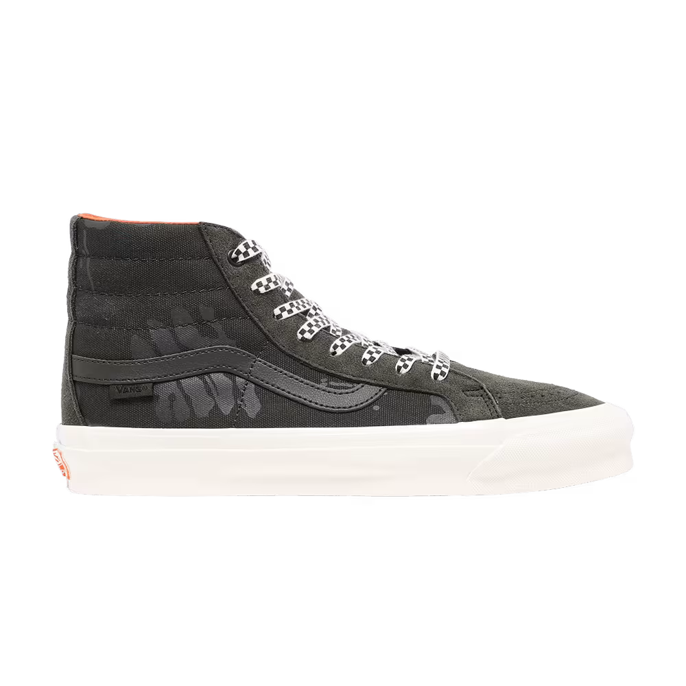 Vans Porter-Yoshida & Co. x OG SK8-Hi LX Forest Night Floral Checkerboard