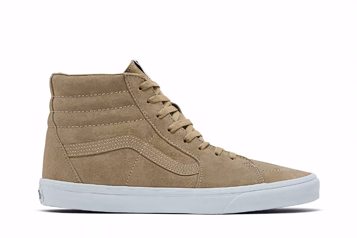 Vans Sk8-Hi Pig Suede - Incense, view 2