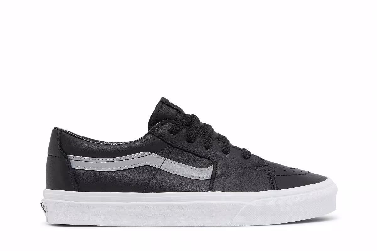 Vans Sk8-Low Reflective - Black, view 2