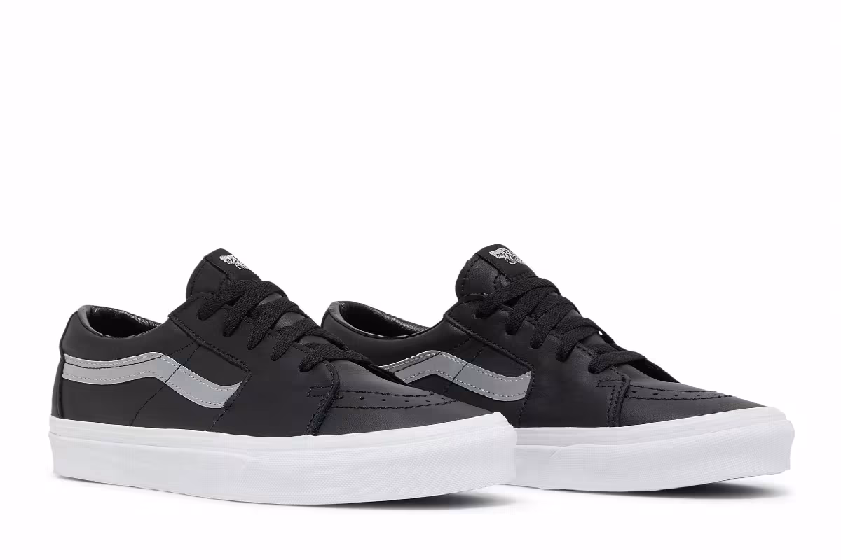 Vans Sk8-Low Reflective - Black, view 9