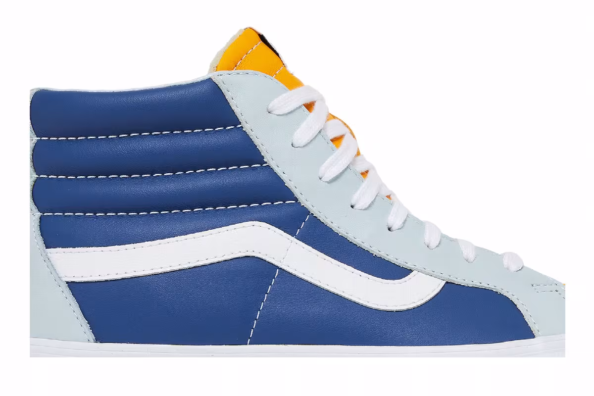 Vans Sk8-Hi Reissue EF LX Saffron True Navy, view 3