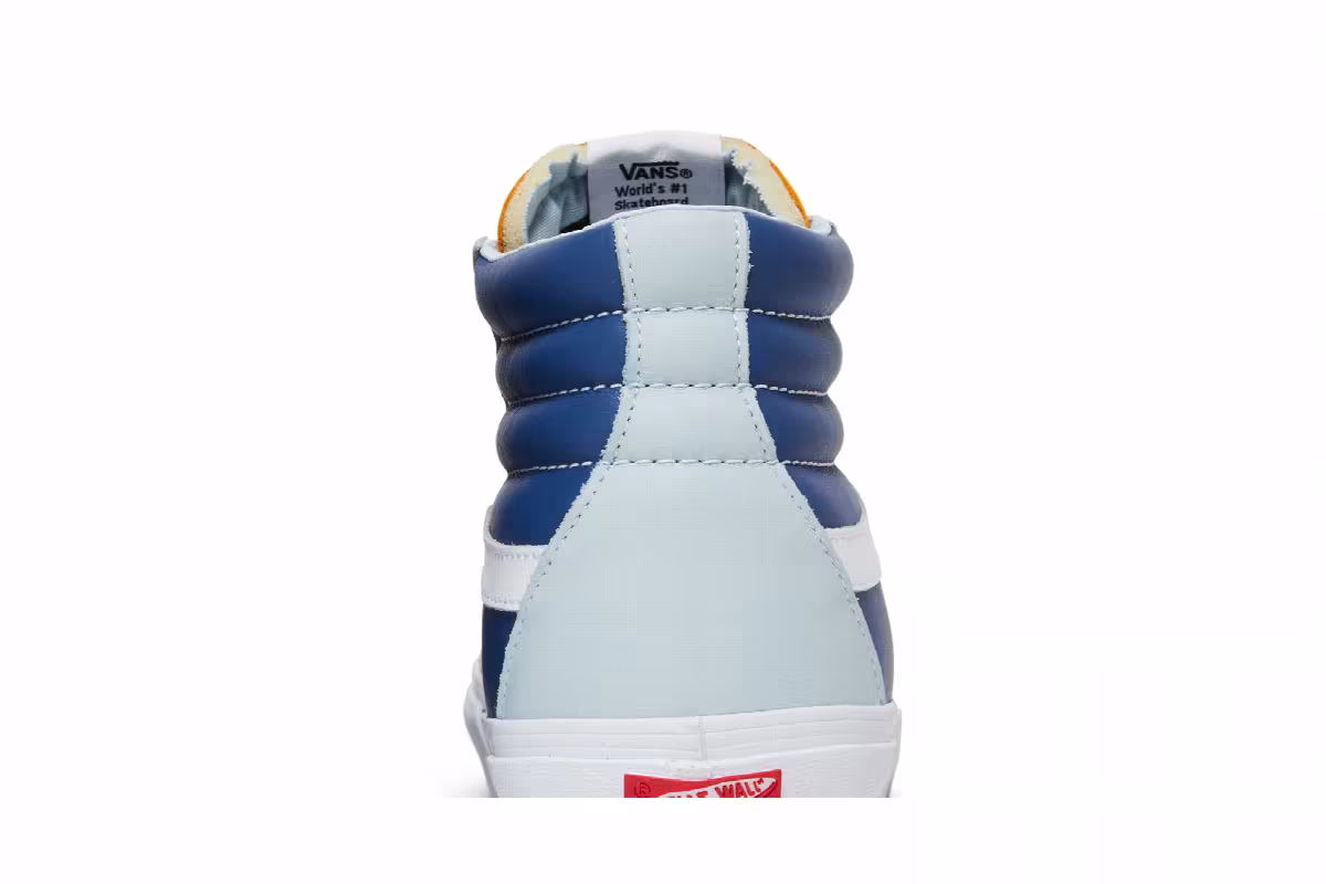 Vans Sk8-Hi Reissue EF LX Saffron True Navy, view 8