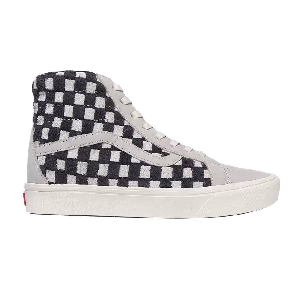 Vans SK8-Hi Reissue LX Comfycush Hairy Suede - Checkerboard