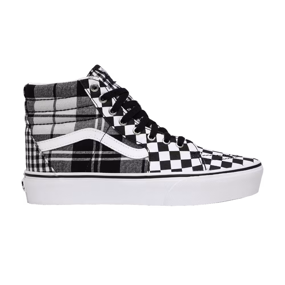 Vans Sk8-Hi Platform Plaid Checkerboard