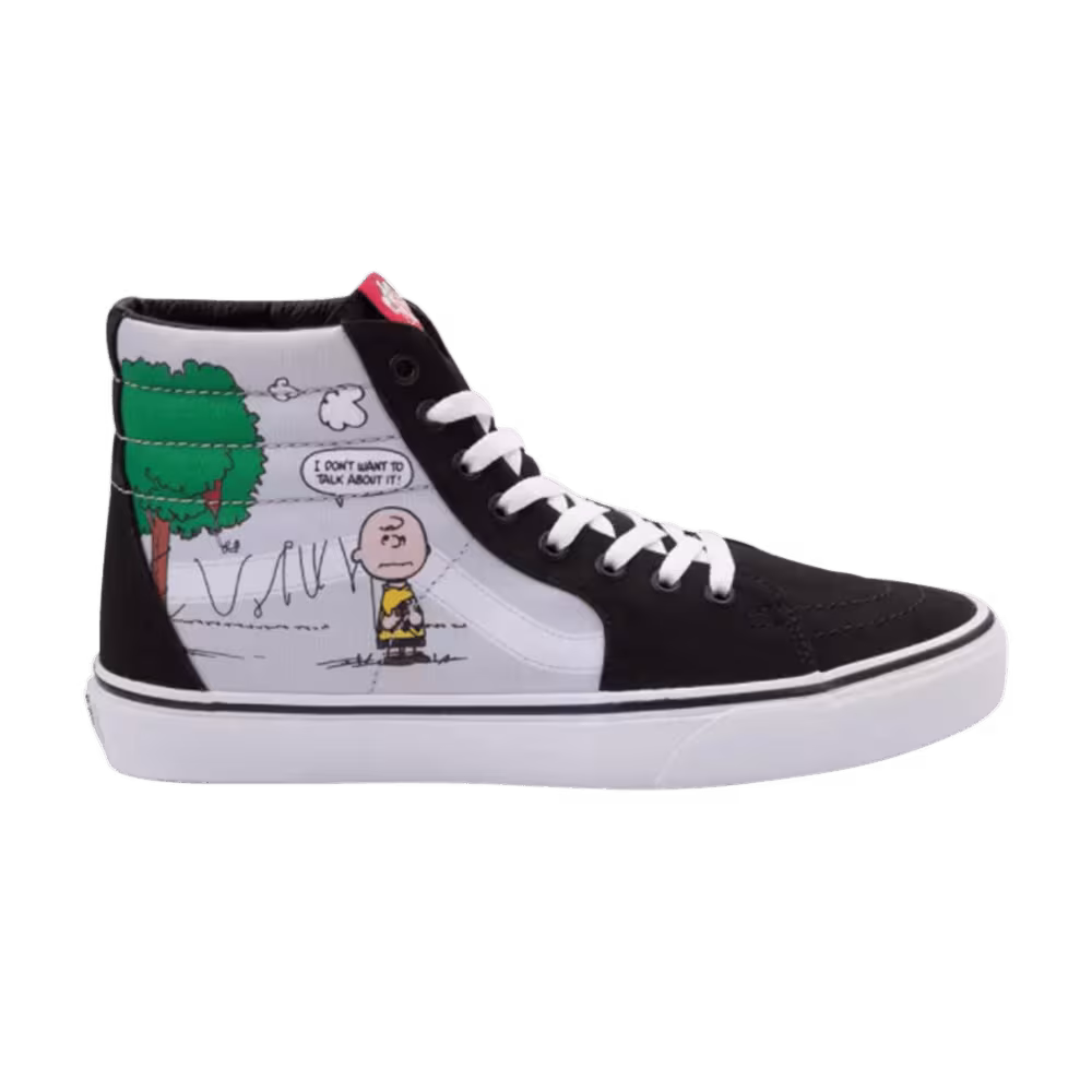 Peanuts x Vans Sk8 Hi Charlie Kite