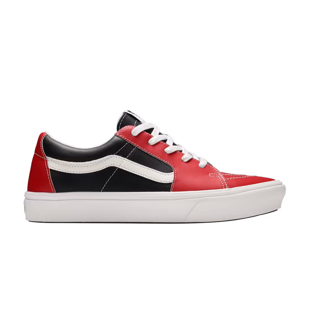 Vans Sk8-Low ComfyCush Leather - Red