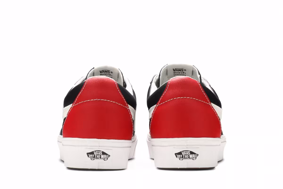 Vans Sk8-Low ComfyCush Leather - Red, view 7