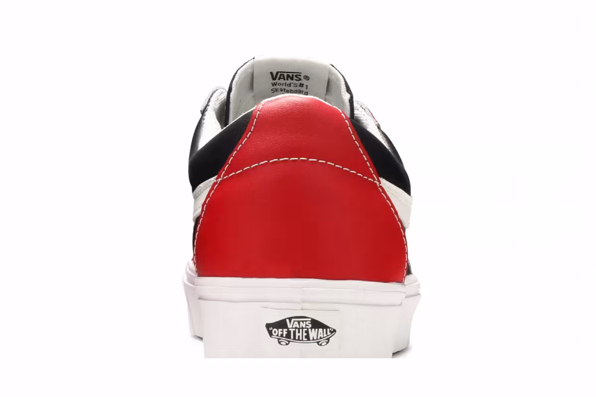 Vans Sk8-Low ComfyCush Leather - Red, view 8
