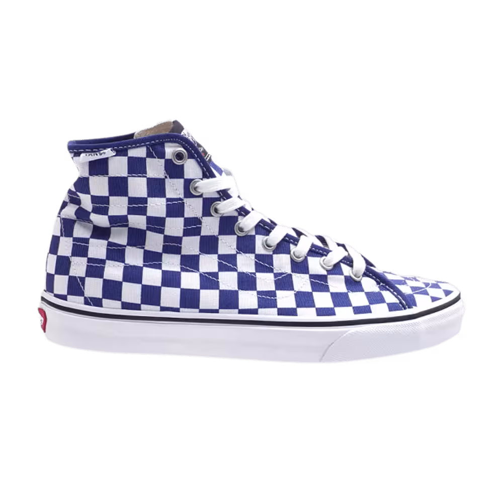 Noah x Vans Sk8-Hi Decon Navy Checkerboard