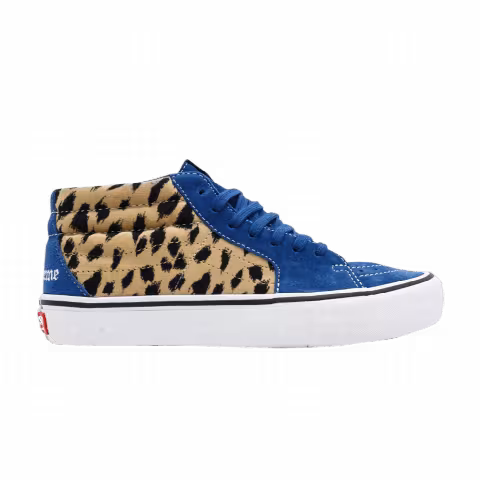 Supreme x Vans Sk8-Mid Pro 'Cheetah Velvet'