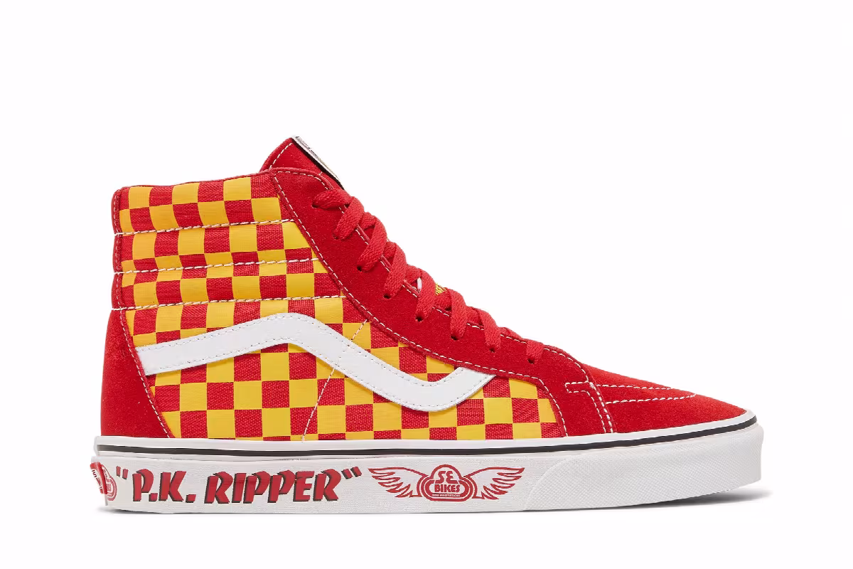 SE Bikes x Vans Sk8-Hi Reissue P.K. Ripper, view 2