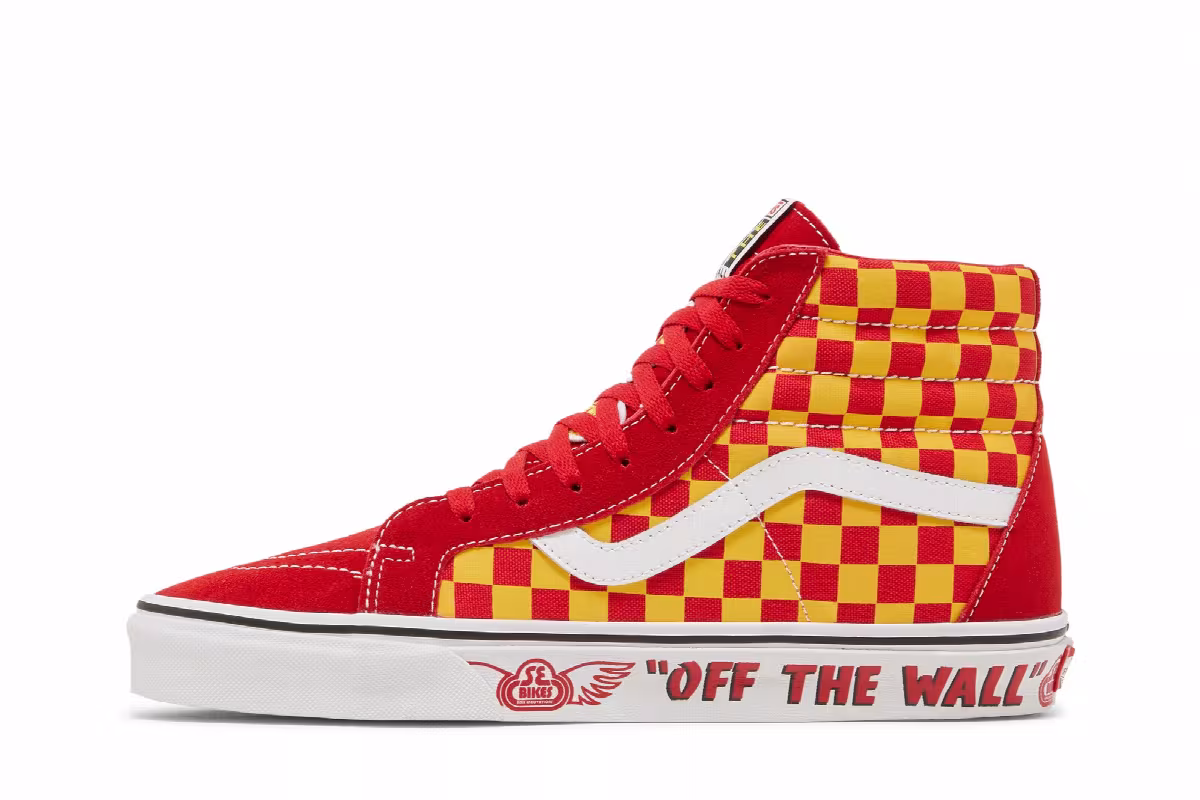 SE Bikes x Vans Sk8-Hi Reissue P.K. Ripper, view 4