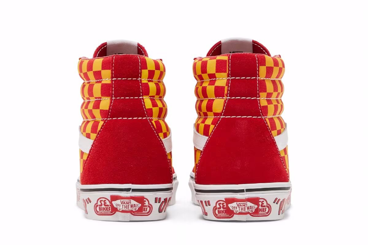 SE Bikes x Vans Sk8-Hi Reissue P.K. Ripper, view 7