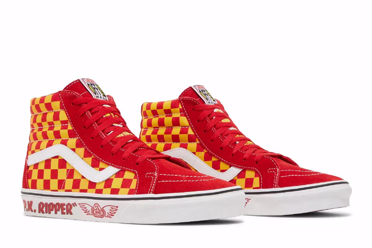 SE Bikes x Vans Sk8-Hi Reissue P.K. Ripper, view 9
