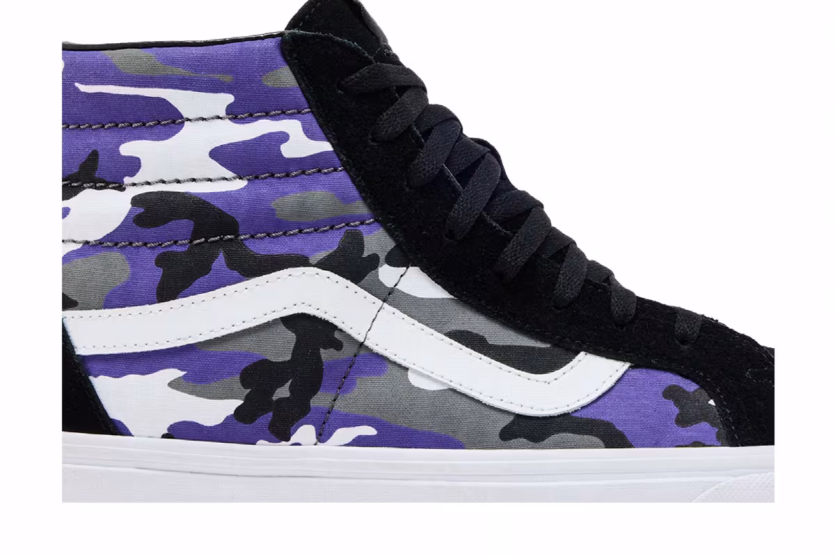 Vans Sk8-Hi Reissue Pop Camo - Purple, view 3