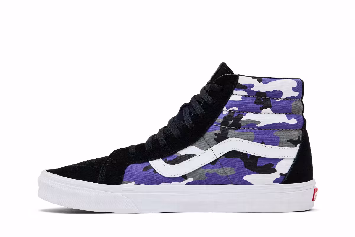 Vans Sk8-Hi Reissue Pop Camo - Purple, view 4