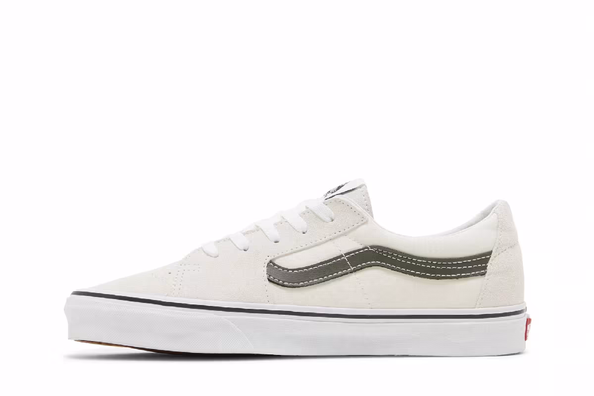 Vans Sk8-Low Utility Pop - Blanc de Blanc Khaki, view 4