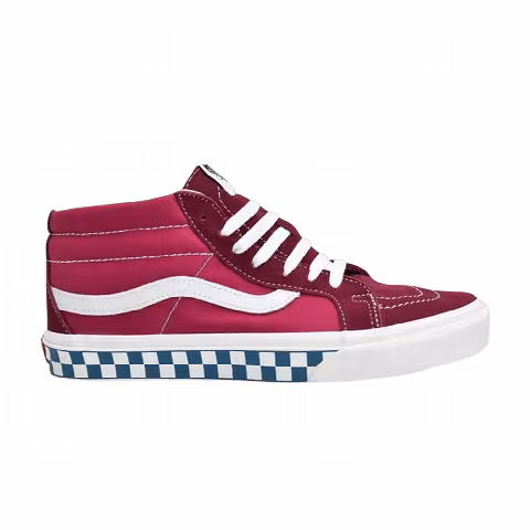 Vans Sk8-Mid Reissue 'Checker Sidewall - Rumba Red Jazzy'