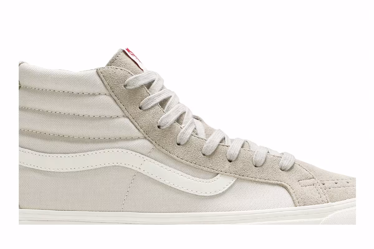 Vans OG Sk8-Hi LX Suede Feather Grey, view 3