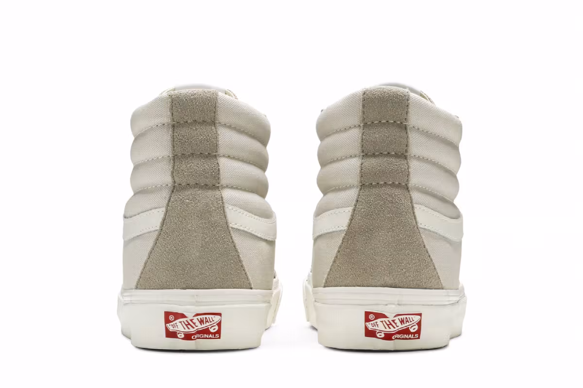Vans OG Sk8-Hi LX Suede Feather Grey, view 7