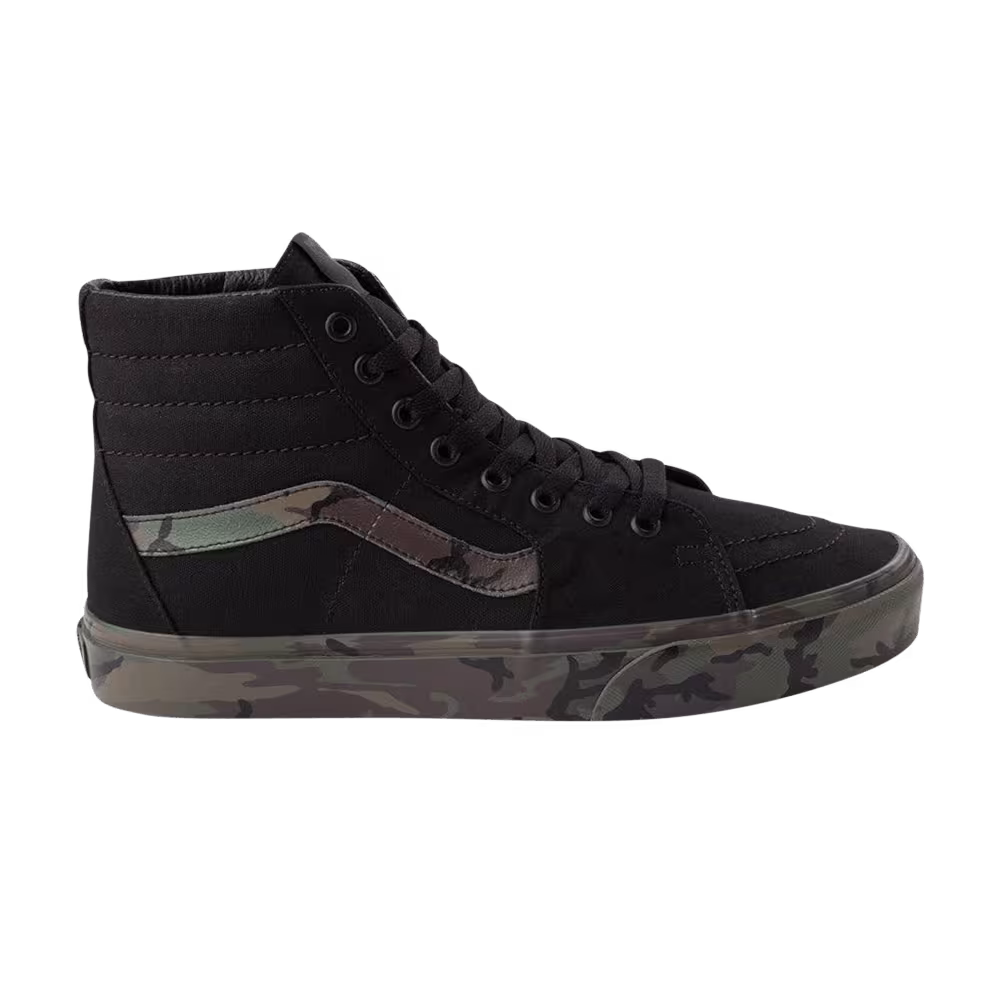 Vans Sk8 Hi Black Camo