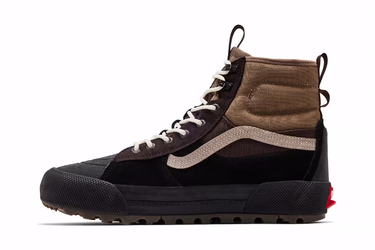 Vans Sk8-Hi GORE-TEX MTE-3 Tonal Brown Black, view 4