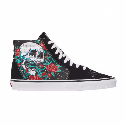 Vans Sk8-Hi 'Rose Skulls'