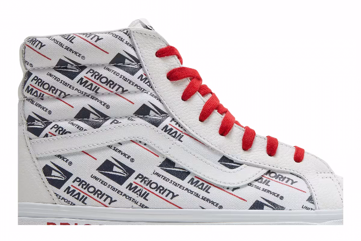 USPS x Vans Sk8-Hi Reissue Postal Service, view 3