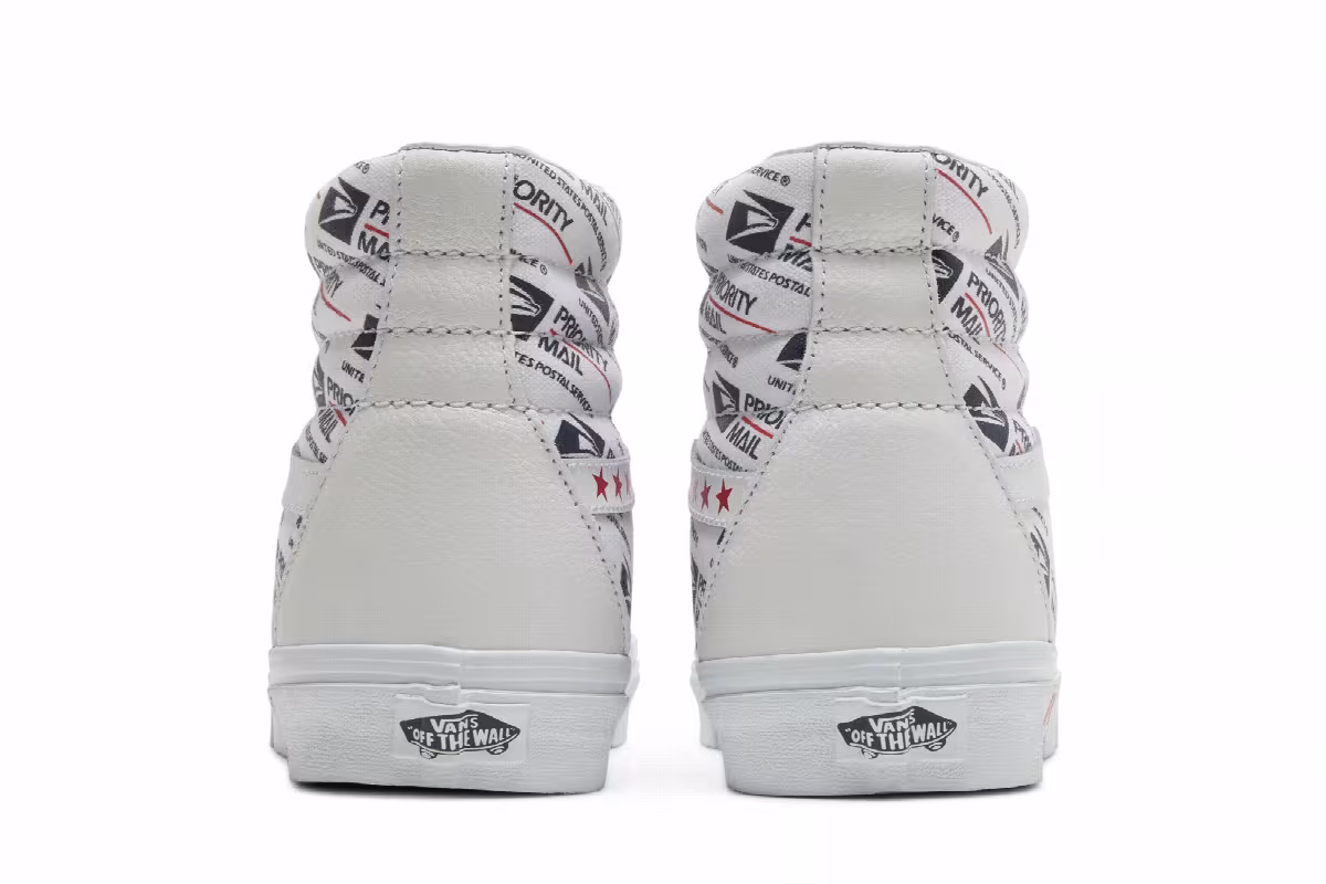 USPS x Vans Sk8-Hi Reissue Postal Service, view 7