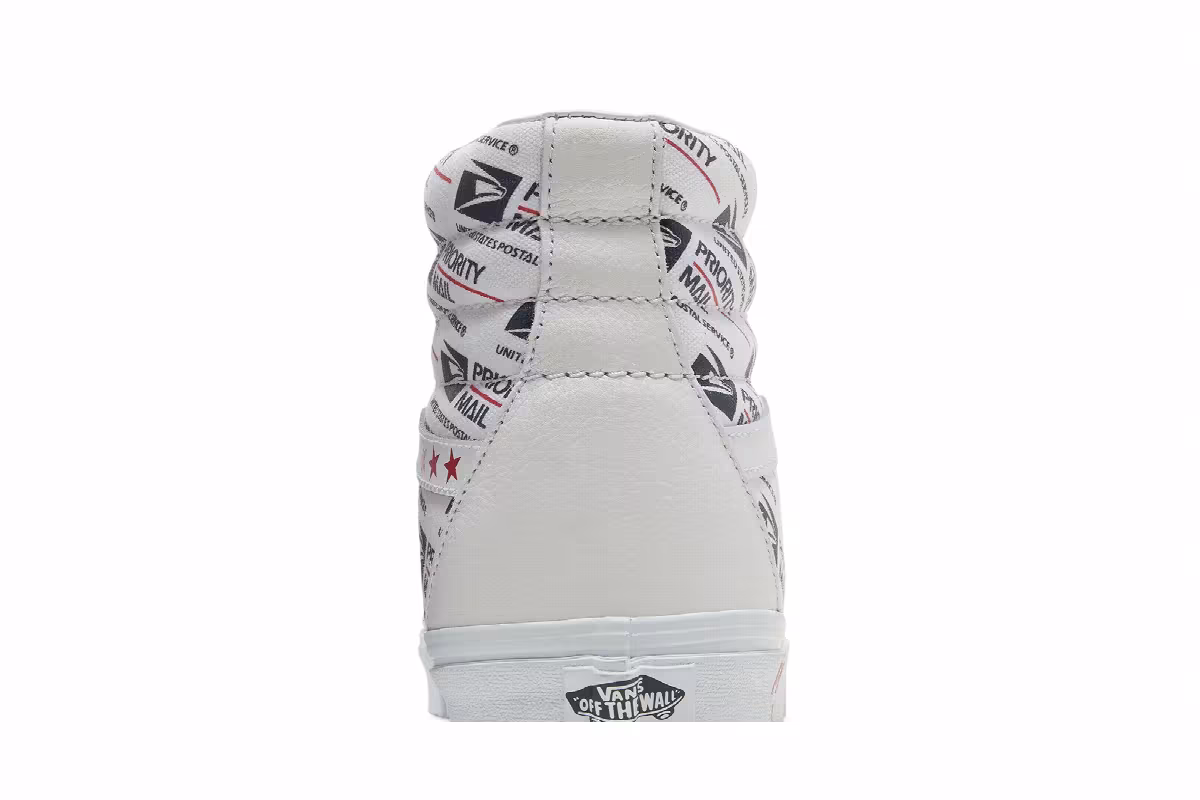 USPS x Vans Sk8-Hi Reissue Postal Service, view 8