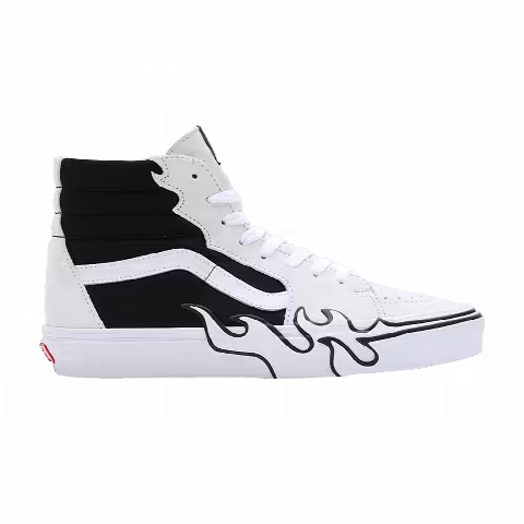 Vans Sk8-Hi 'Flame - White Black'