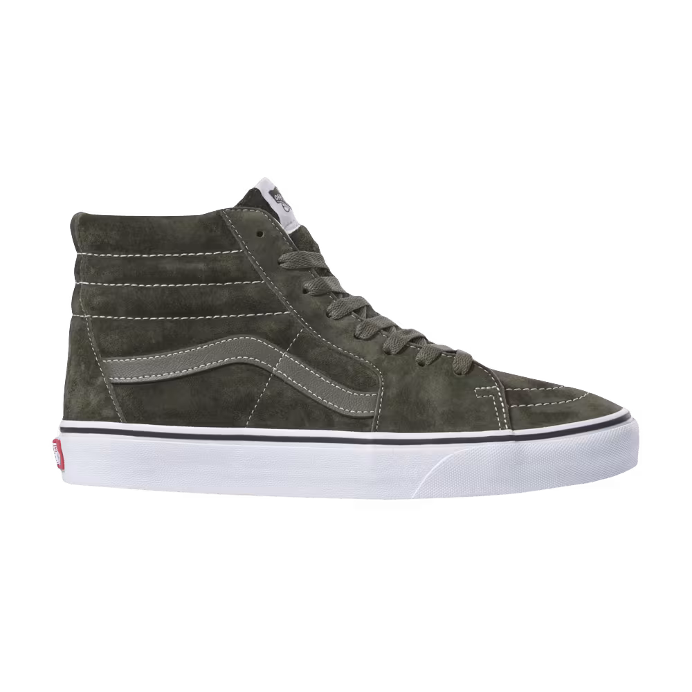 Vans Sk8-Hi Pig Suede - Olive