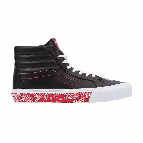 Vans Sk8-Hi Reissue LX 'Bandana - Black Racing Red'