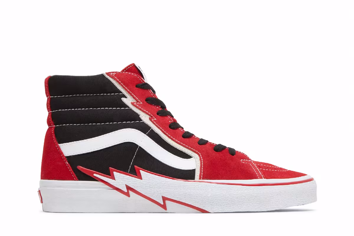 Vans Sk8-Hi Racing Red, view 2