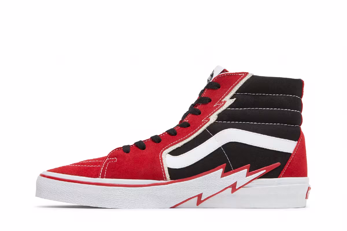 Vans Sk8-Hi Racing Red, view 4