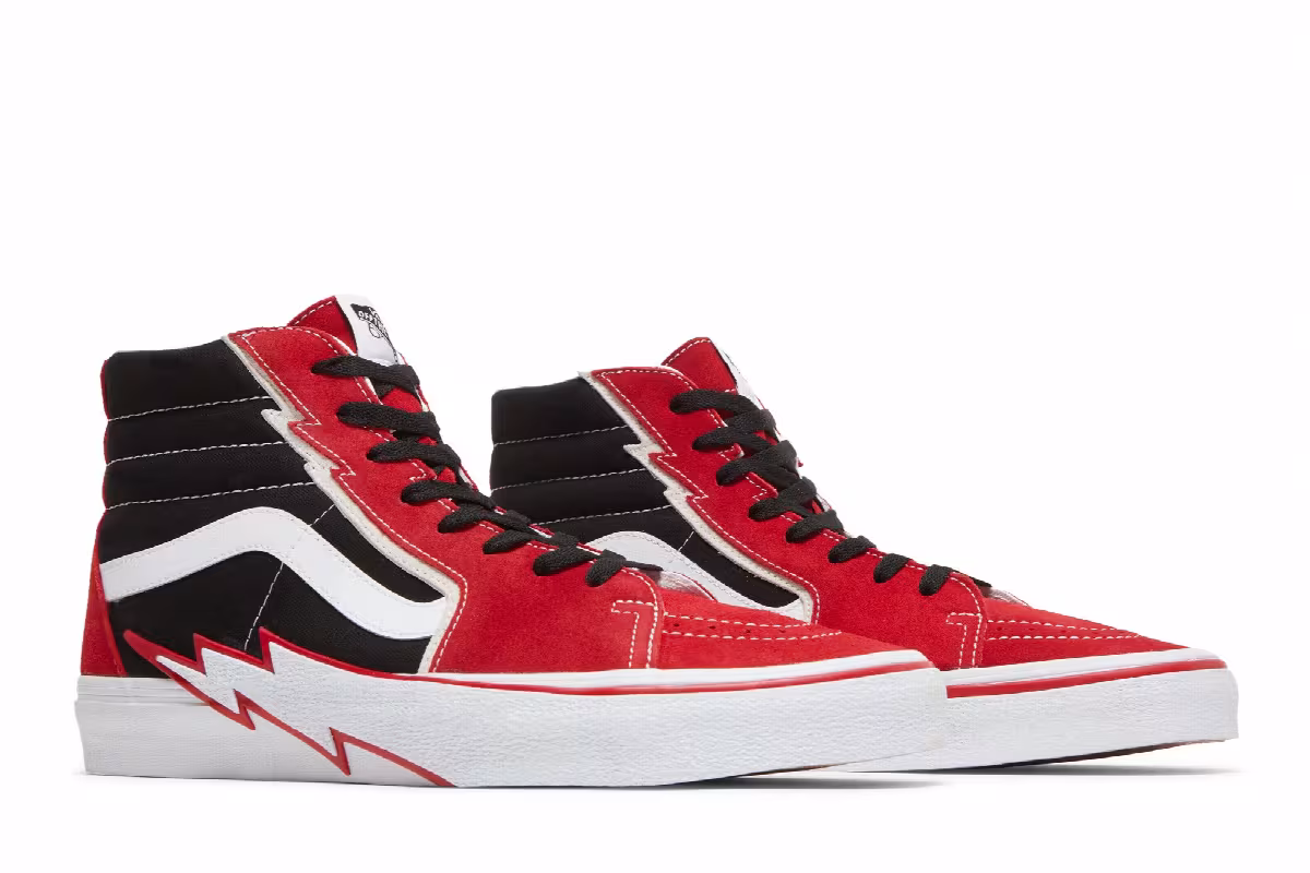 Vans Sk8-Hi Racing Red, view 9