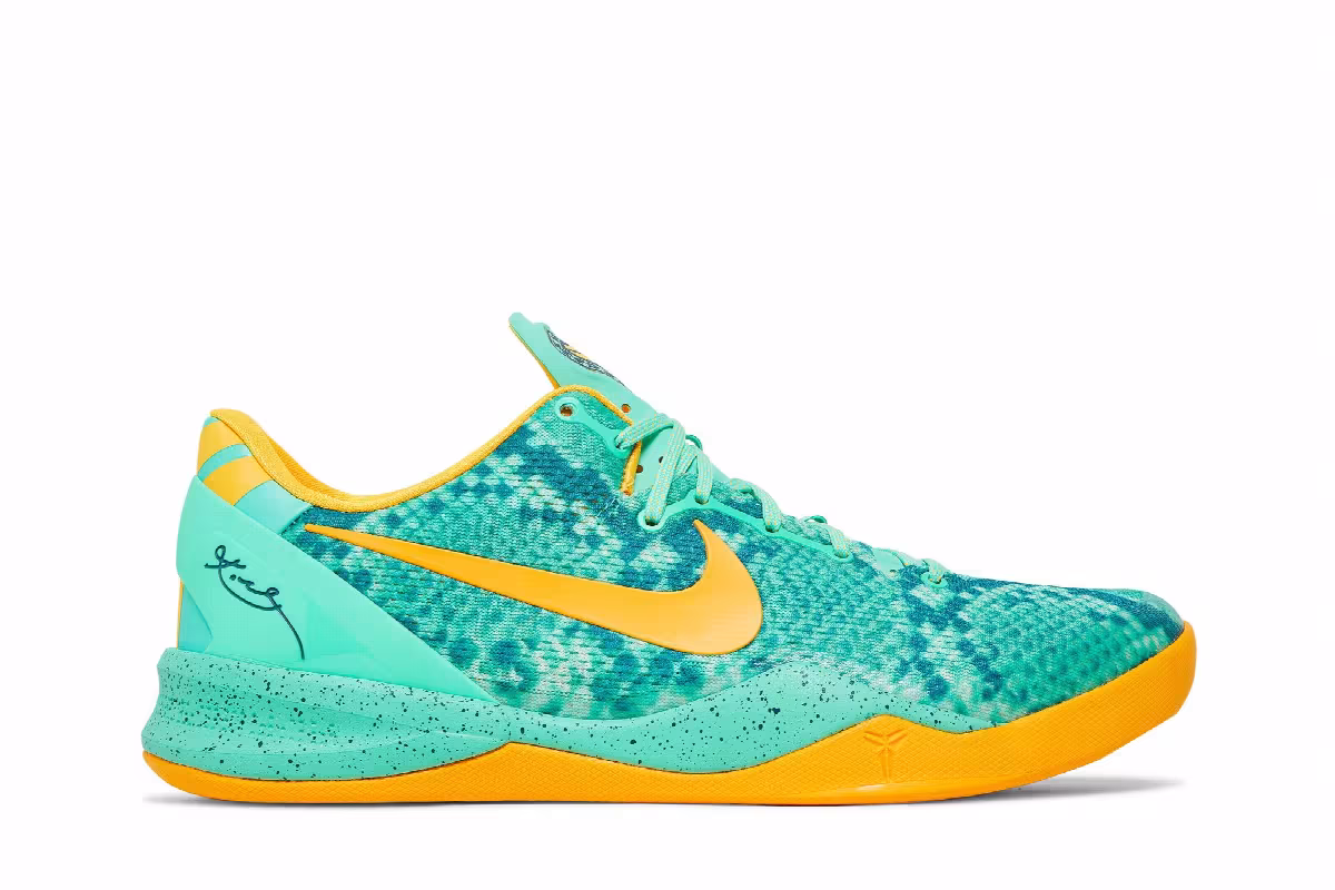 Nike Kobe 8 Green Glow, view 2