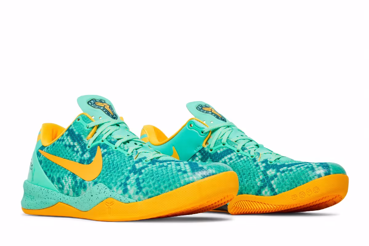 Nike Kobe 8 Green Glow, view 9