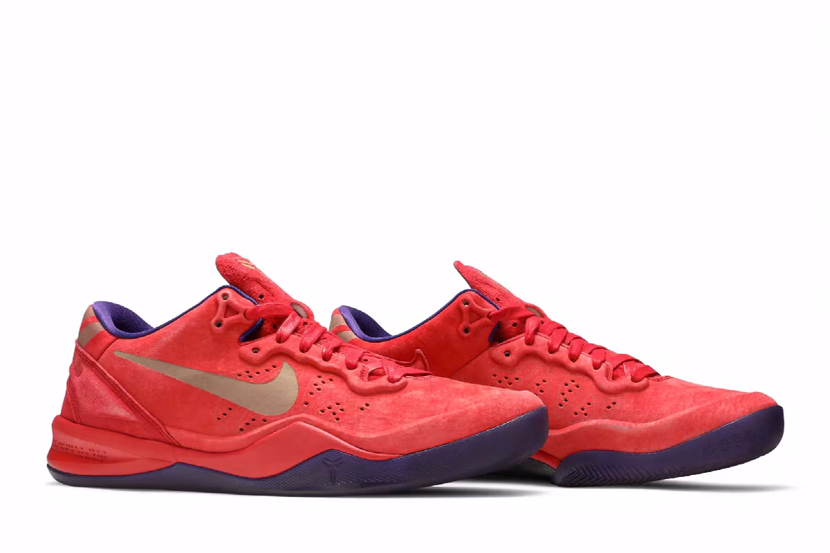 Nike Zoom Kobe 8 EXT Year of the Snake - Red, view 9