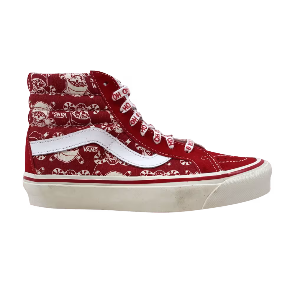 Vans Sk8-Hi 38 Reissue Pirate Santa - Red