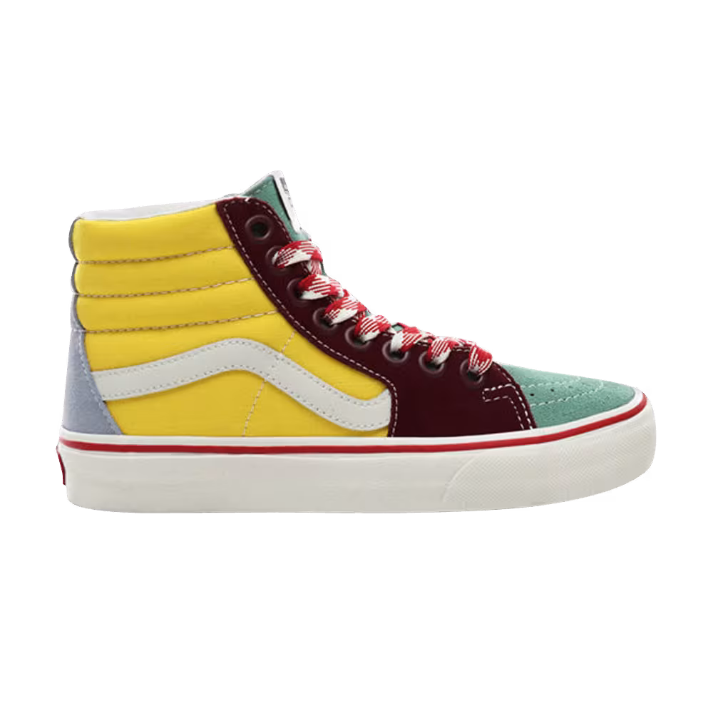 Vans Sk8-Hi Frayed Laces Creme de Menthe