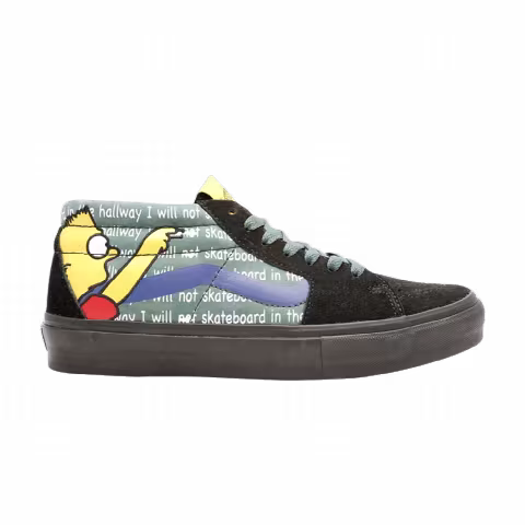 Stash x The Simpsons Movie x Vans Sk8 Mid Lx 'Bart'
