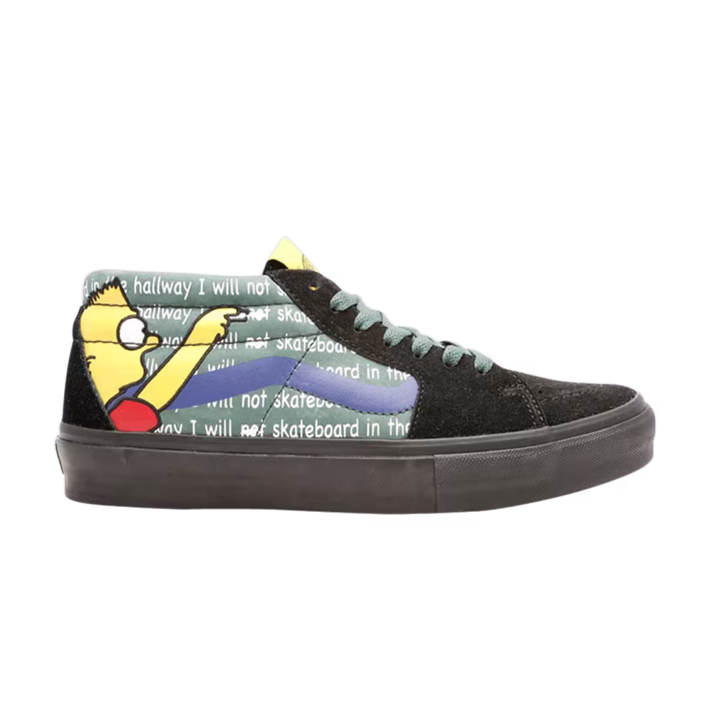 Stash x The Simpsons Movie x Vans Sk8 Mid Lx Bart