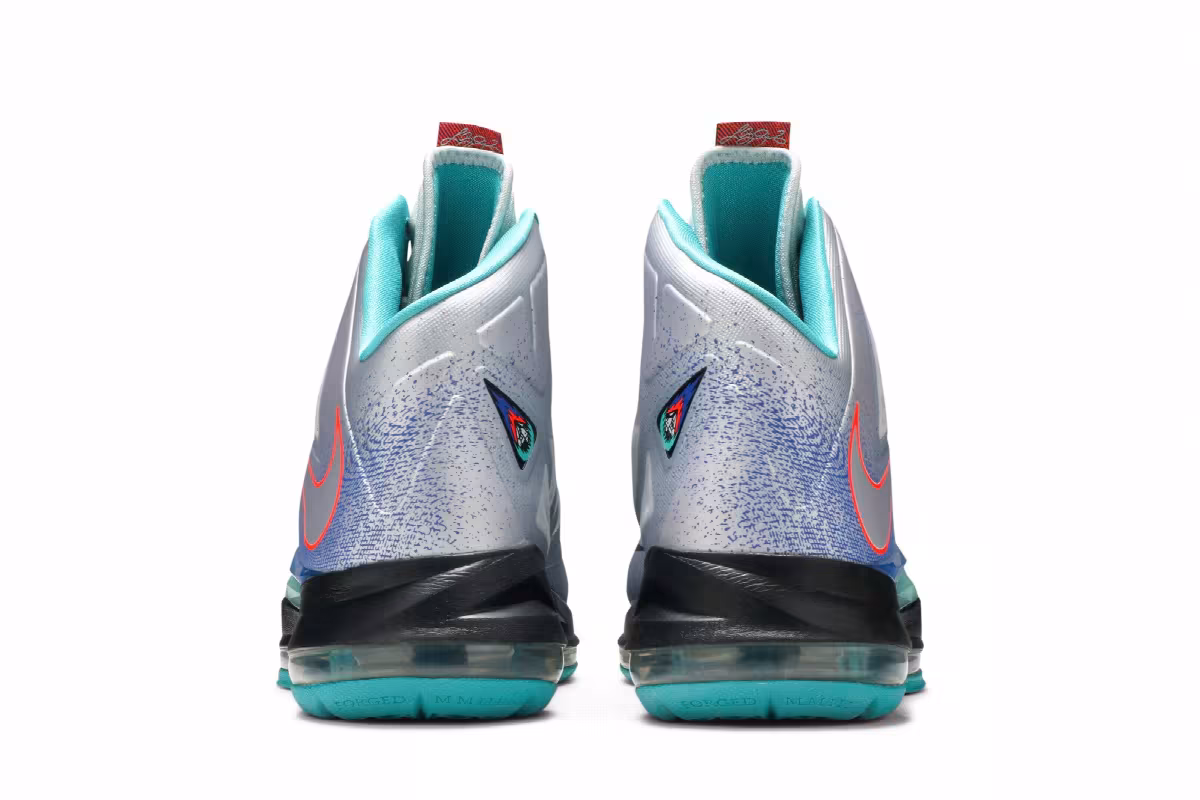 Nike LeBron 10 Pure Platinum, view 7