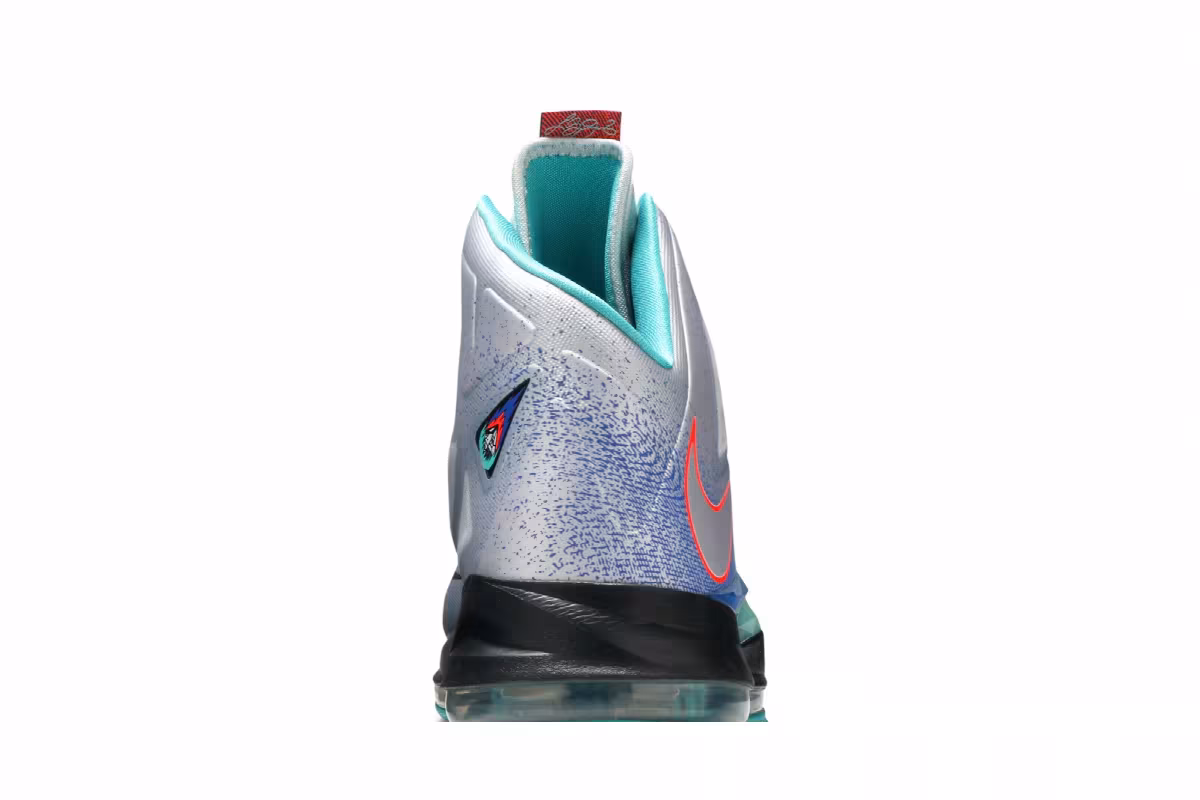 Nike LeBron 10 Pure Platinum, view 8